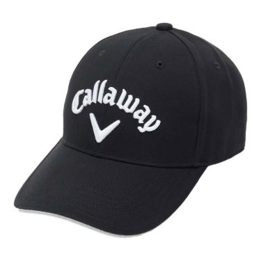 キャロウェイ Callaway　メンズ ベーシック ツイル キャップ C25990101 1010 ブラック　2025年モデル ブラック