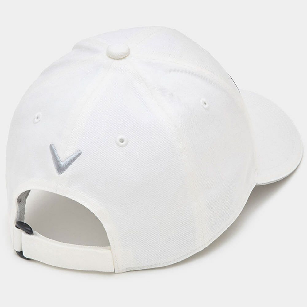 キャロウェイ Callaway　メンズ ベーシック ツイル キャップ C25990101 1030 ホワイト　2025年モデル ホワイト