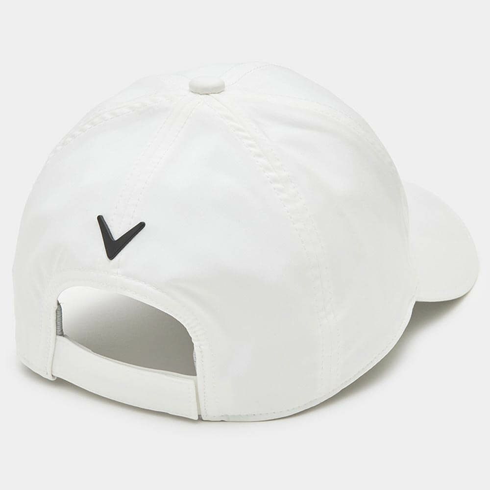 キャロウェイ Callaway　メンズ ベーシック 撥水 キャップ C25990107 1030 ホワイト　2025年モデル ホワイト