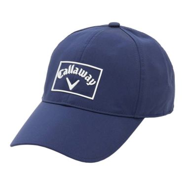 キャロウェイ Callaway　メンズ ベーシック 撥水 キャップ C25990107 1120 ネイビー　2025年モデル ネイビー