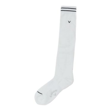 キャロウェイ Callaway　メンズ クルー ソックス （パッケージ入り） C25993102 1030 ホワイト ゴルフウェア ホワイト