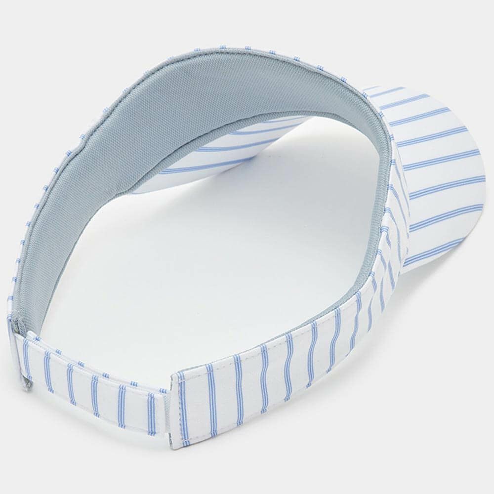 キャロウェイ Callaway　レディース ストライプ柄 バイザー C25191207 1111 ブルー　2025年モデル ブルー