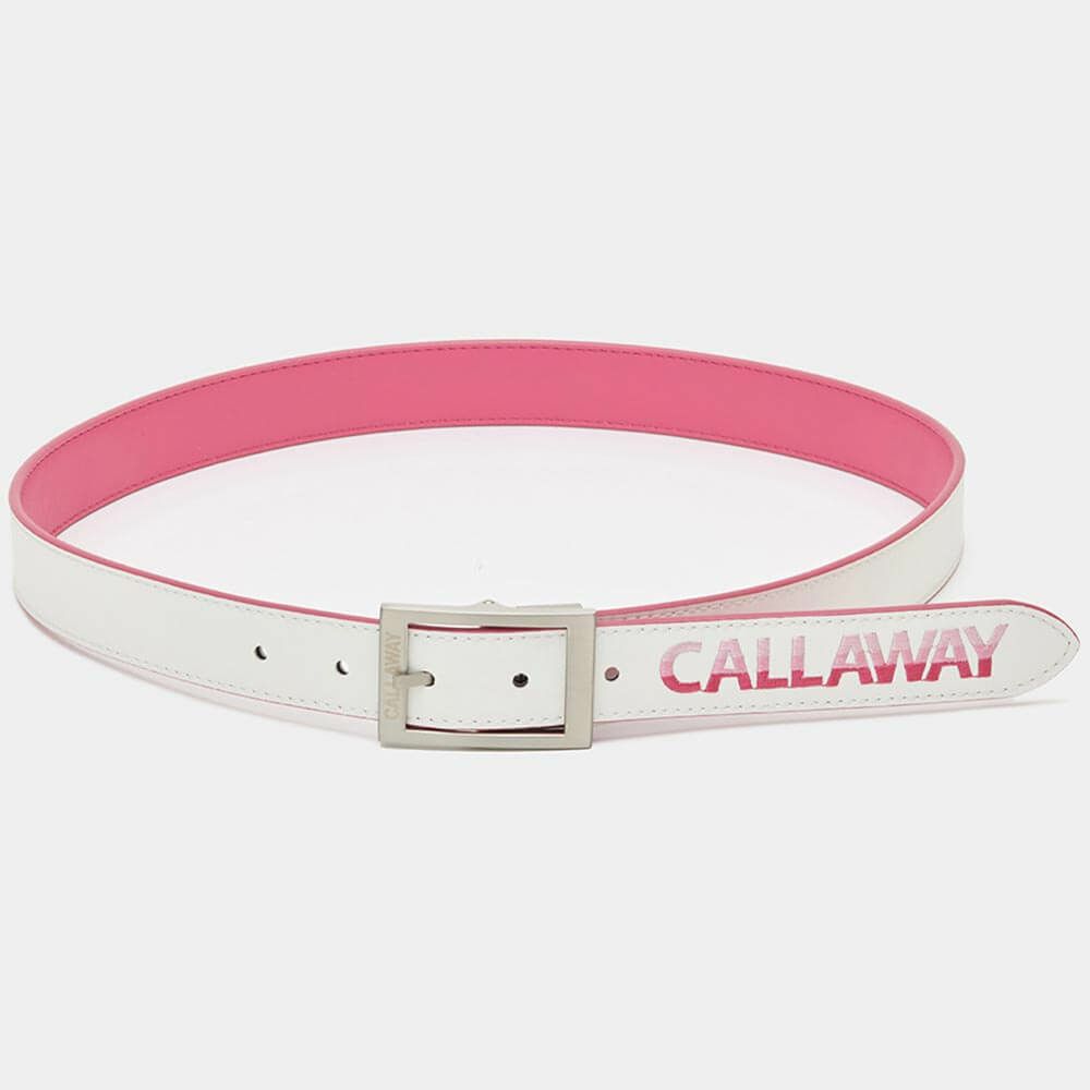 キャロウェイ Callaway　レディース リバーシブル ベルト C25192202 1090 ピンク　2025年モデル ピンク