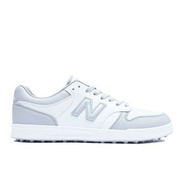 ニューバランスゴルフ　480 v1 SL スパイクレス ゴルフシューズ UGC480 PB WHITE/GRAY　2025年モデル WHITE/GRAY（PB）