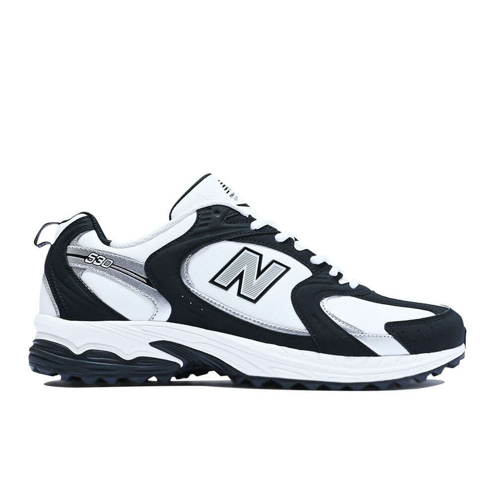 ニューバランスゴルフ　530 v1 SL スパイクレス ゴルフシューズ UGS530 D WHITE/BLACK　2025年モデル WHITE/BLACK（D）