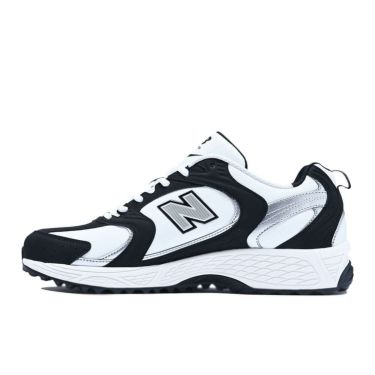 ニューバランスゴルフ　530 v1 SL スパイクレス ゴルフシューズ UGS530 D WHITE/BLACK　2025年モデル WHITE/BLACK（D）