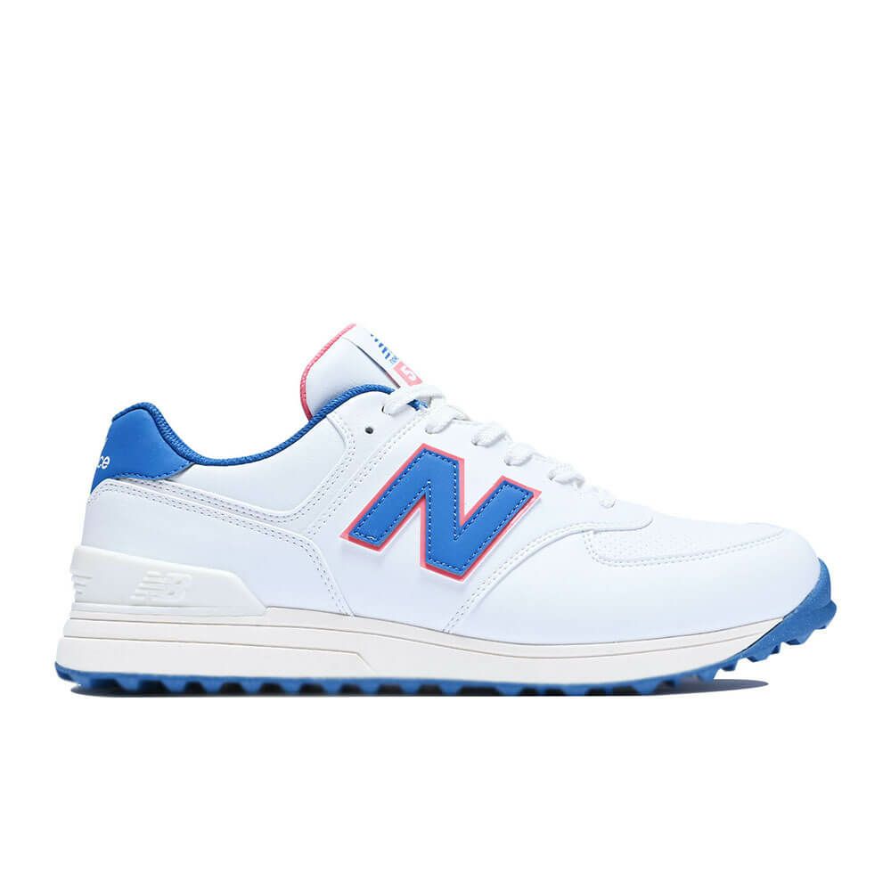 ニューバランスゴルフ　574 v3 SL スパイクレス ゴルフシューズ UGS574 P3 WHITE/BLUE　2025年モデル WHITE/BLUE（P3）