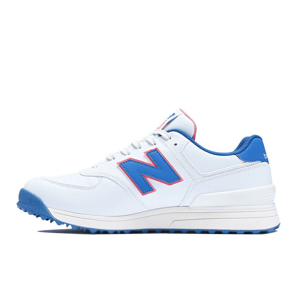 ニューバランスゴルフ　574 v3 SL スパイクレス ゴルフシューズ UGS574 P3 WHITE/BLUE　2025年モデル WHITE/BLUE（P3）