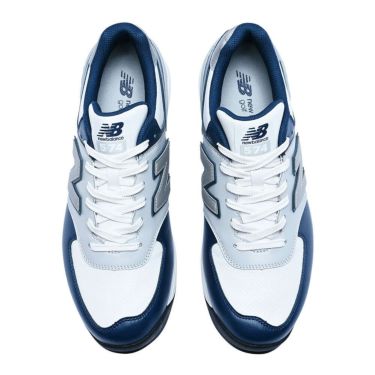 ニューバランスゴルフ　574 v3 SL スパイクレス ゴルフシューズ UGS574 R3 WHITE/NAVY　2025年モデル WHITE/NAVY（R3）
