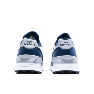 ニューバランスゴルフ　574 v3 SL スパイクレス ゴルフシューズ UGS574 R3 WHITE/NAVY　2025年モデル WHITE/NAVY（R3）