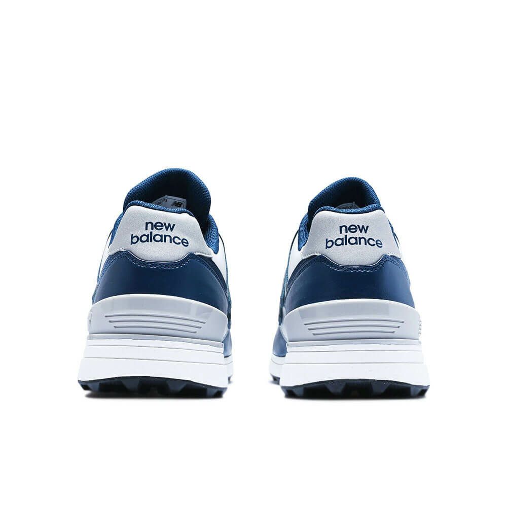 ニューバランスゴルフ　574 v3 SL スパイクレス ゴルフシューズ UGS574 R3 WHITE/NAVY　2025年モデル WHITE/NAVY（R3）