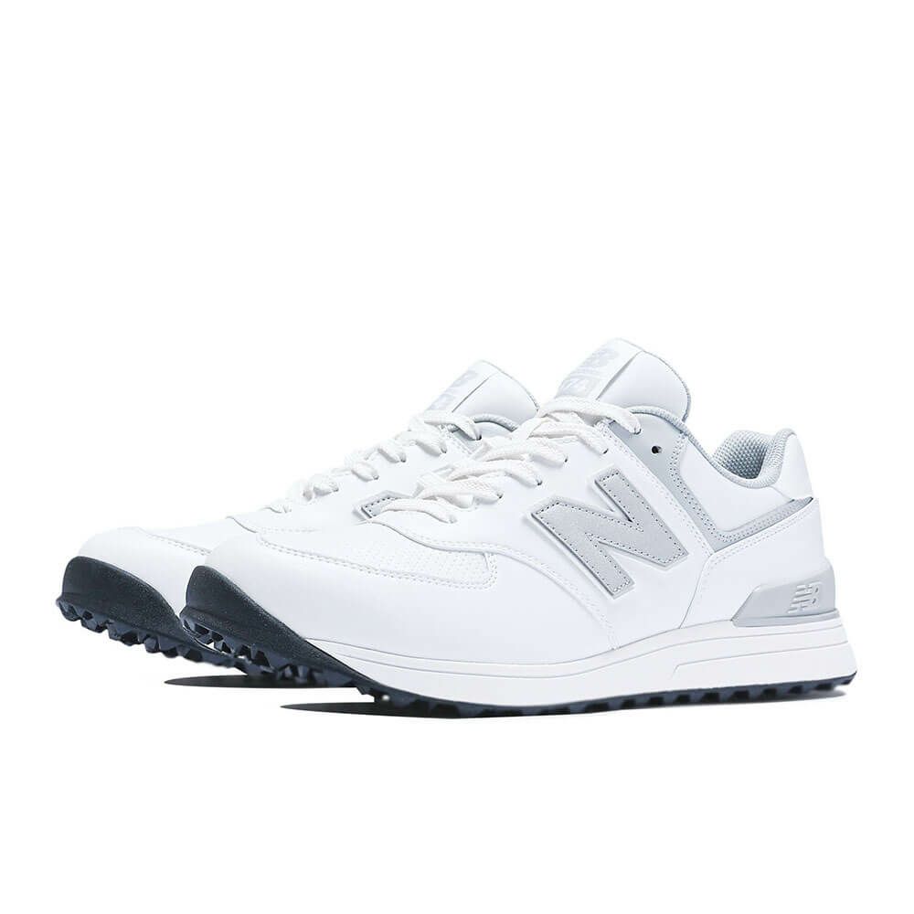 ニューバランスゴルフ　574 v3 SL スパイクレス ゴルフシューズ UGS574 S3 WHITE/GRAY　2025年モデル WHITE/GRAY（S3）