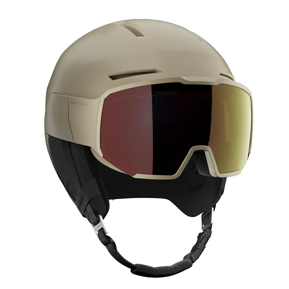 サロモン SALOMON　OSMO PRO SIGMA PHOTO オスモプロシグマ 調光レンズ付き Light Bronze Met./Black　スキーヘルメット 2024-2025 詳細2