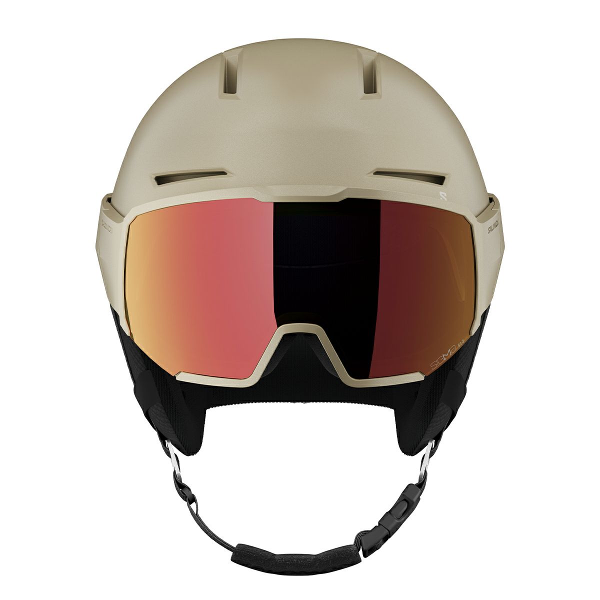 サロモン SALOMON　OSMO PRO SIGMA PHOTO オスモプロシグマ 調光レンズ付き Light Bronze Met./Black　スキーヘルメット 2024-2025 詳細4