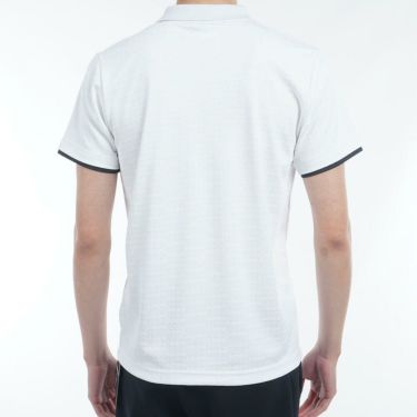 アドミラル Admiral　メンズ ロゴジャガード 半袖 ポロシャツ ADMA502　2025年モデル 詳細3