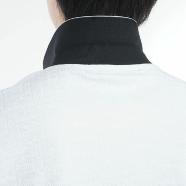 アドミラル Admiral　メンズ ロゴジャガード 半袖 ポロシャツ ADMA502　2025年モデル 詳細6