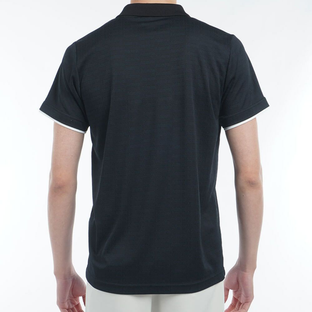 アドミラル Admiral　メンズ ロゴジャガード 半袖 ポロシャツ ADMA502　2025年モデル 詳細10