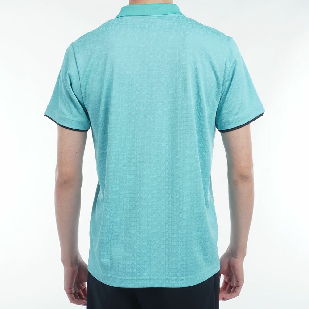 アドミラル Admiral　メンズ ロゴジャガード 半袖 ポロシャツ ADMA502　2025年モデル 詳細13