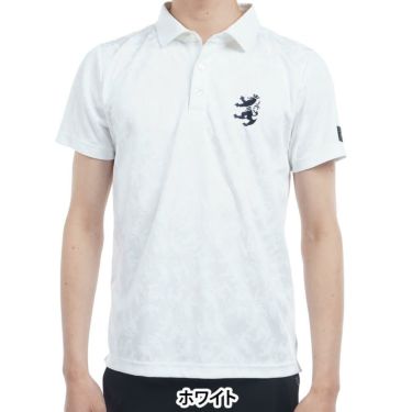 アドミラル Admiral　メンズ ランパント ジャガード 半袖 ポロシャツ ADMA513　2025年モデル 詳細2