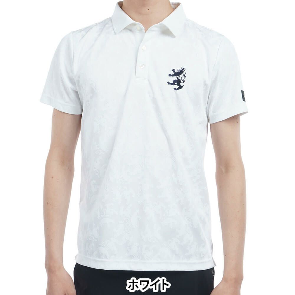 アドミラル Admiral　メンズ ランパント ジャガード 半袖 ポロシャツ ADMA513　2025年モデル 詳細2