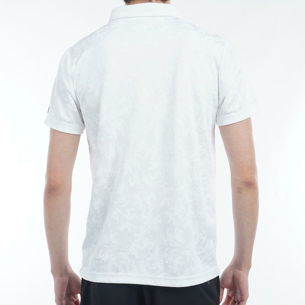 アドミラル Admiral　メンズ ランパント ジャガード 半袖 ポロシャツ ADMA513　2025年モデル 詳細3