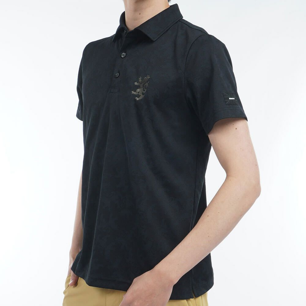 アドミラル Admiral　メンズ ランパント ジャガード 半袖 ポロシャツ ADMA513　2025年モデル 詳細7