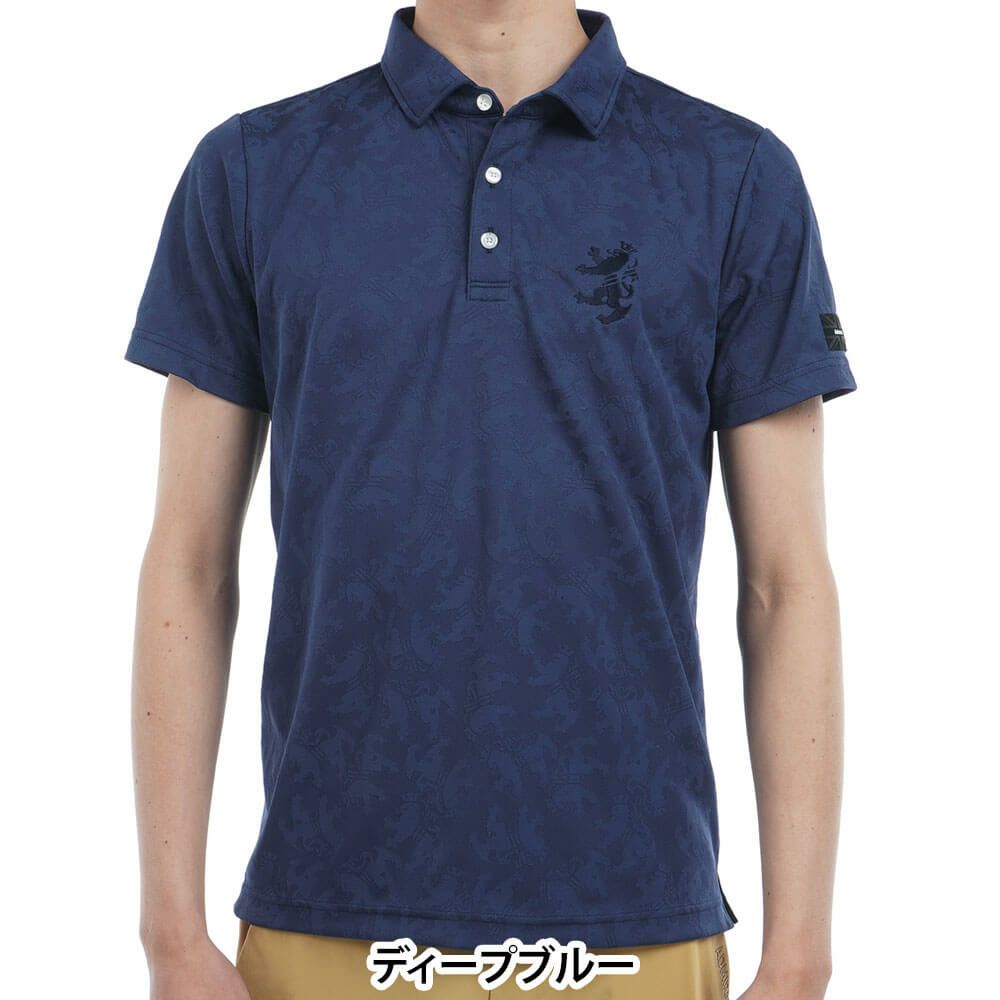 アドミラル Admiral　メンズ ランパント ジャガード 半袖 ポロシャツ ADMA513　2025年モデル 詳細8