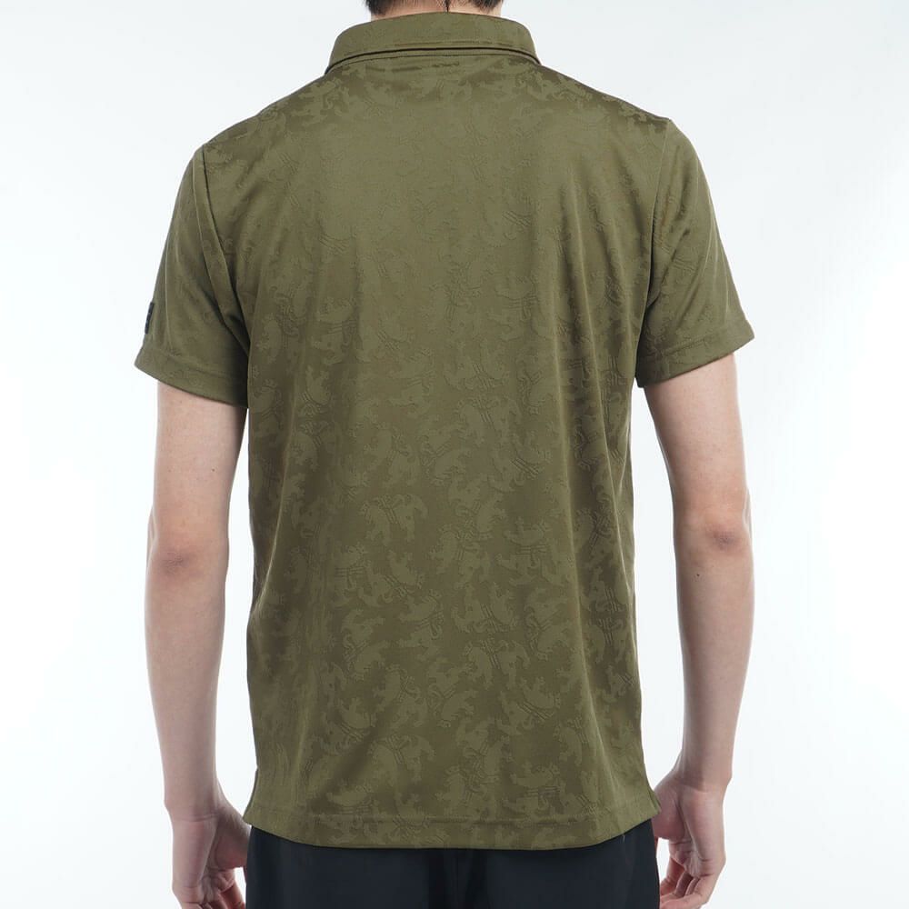 アドミラル Admiral　メンズ ランパント ジャガード 半袖 ポロシャツ ADMA513　2025年モデル 詳細12