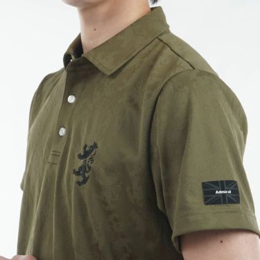 アドミラル Admiral　メンズ ランパント ジャガード 半袖 ポロシャツ ADMA513　2025年モデル 詳細14