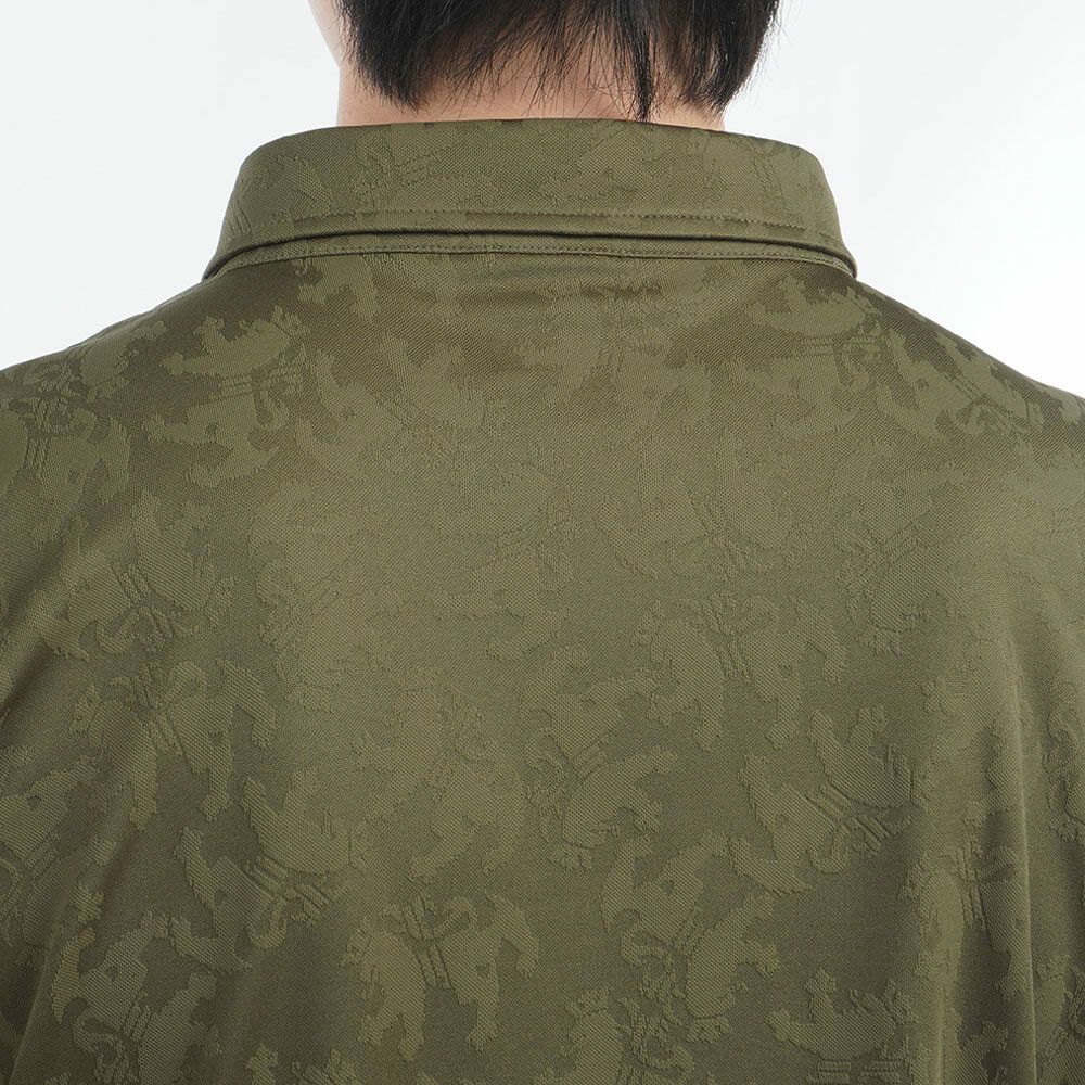 アドミラル Admiral　メンズ ランパント ジャガード 半袖 ポロシャツ ADMA513　2025年モデル 詳細15