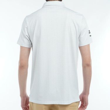 アドミラル Admiral　メンズ 小紋柄 プリント 半袖 ポロシャツ ADMA515　2025年モデル 詳細3