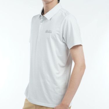 アドミラル Admiral　メンズ 小紋柄 プリント 半袖 ポロシャツ ADMA515　2025年モデル 詳細4