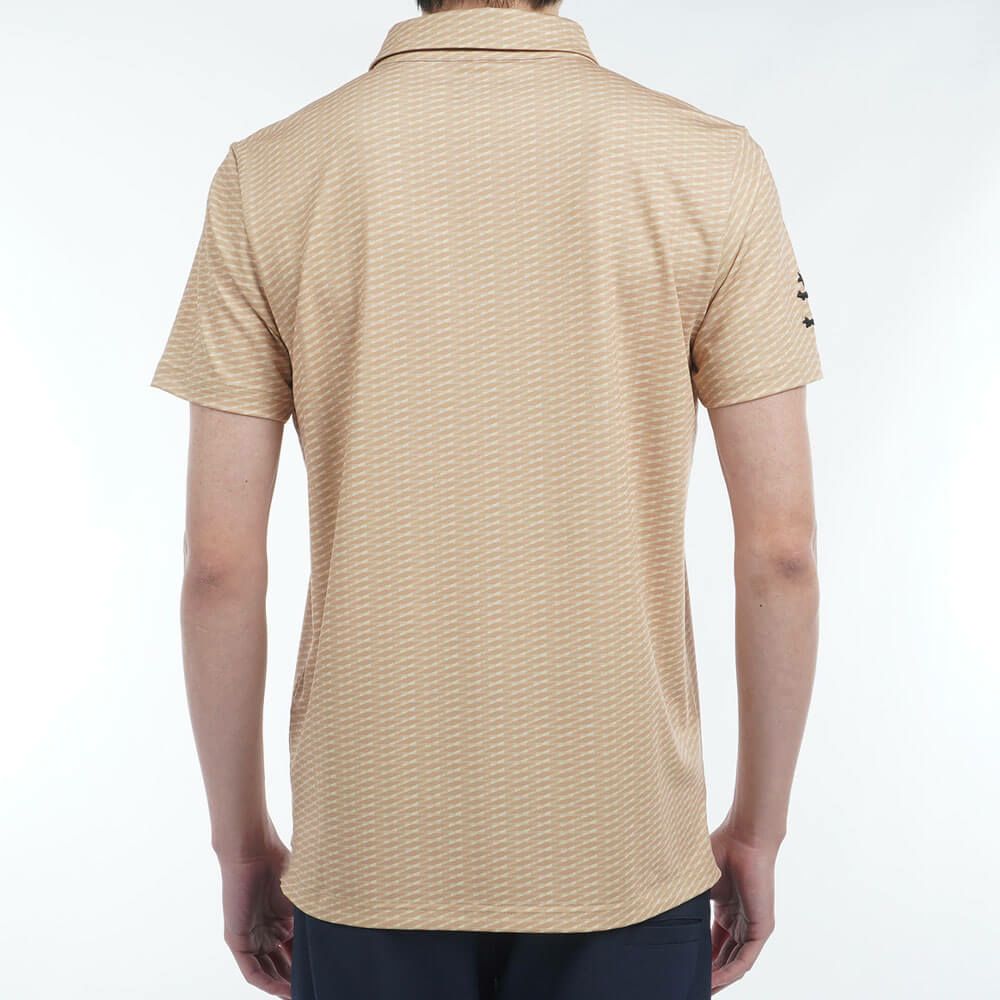 アドミラル Admiral　メンズ 小紋柄 プリント 半袖 ポロシャツ ADMA515　2025年モデル 詳細9