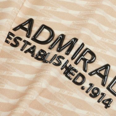 アドミラル Admiral　メンズ 小紋柄 プリント 半袖 ポロシャツ ADMA515　2025年モデル 詳細13