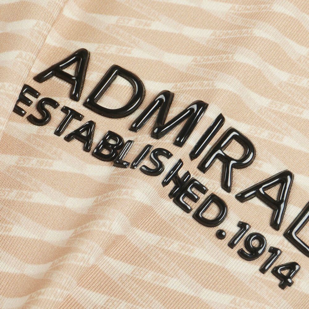 アドミラル Admiral　メンズ 小紋柄 プリント 半袖 ポロシャツ ADMA515　2025年モデル 詳細13