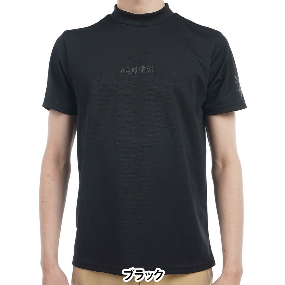 アドミラル Admiral　メンズ フラッグ 半袖 モックネックシャツ ADMA516　2025年モデル 詳細5
