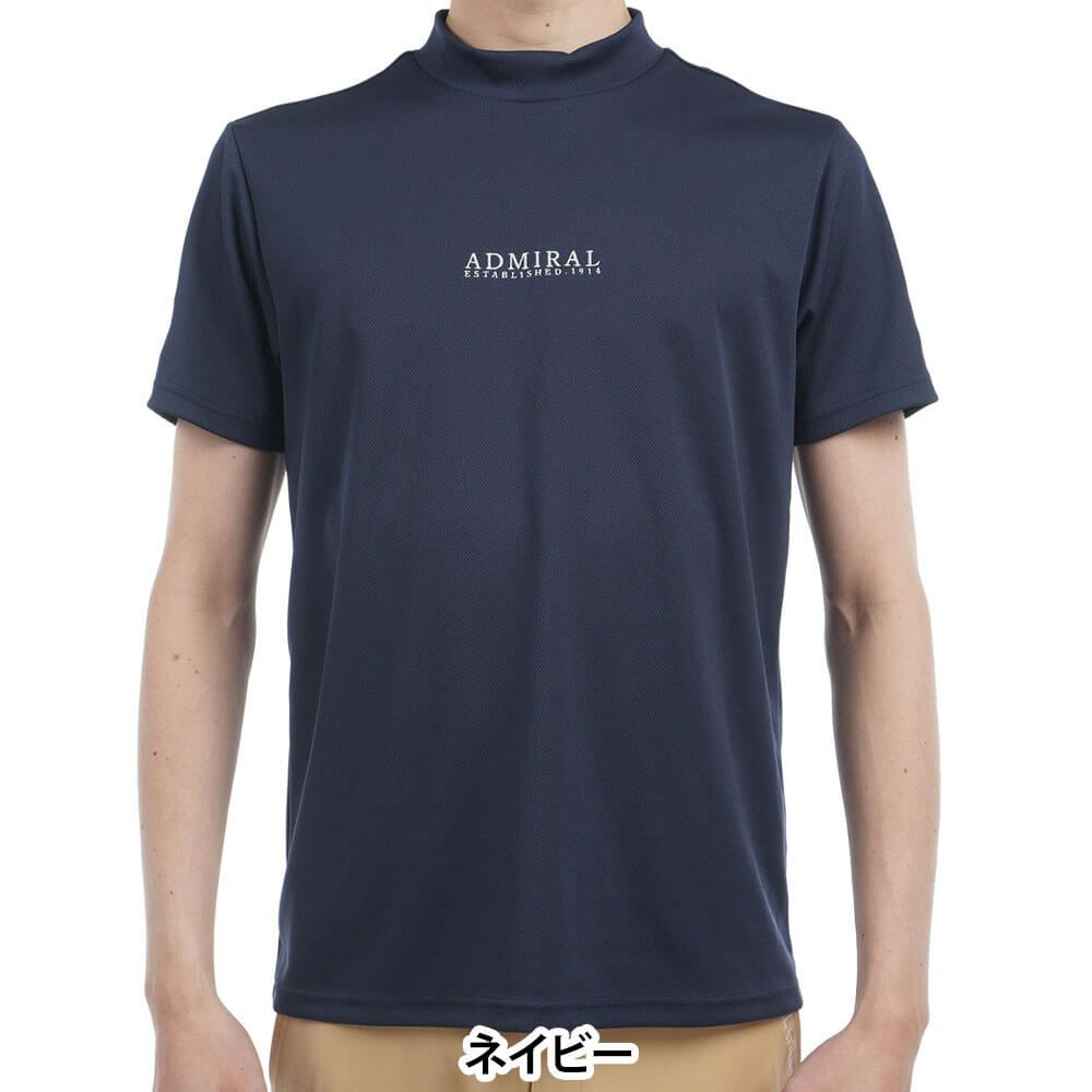 アドミラル Admiral　メンズ フラッグ 半袖 モックネックシャツ ADMA516　2025年モデル 詳細8