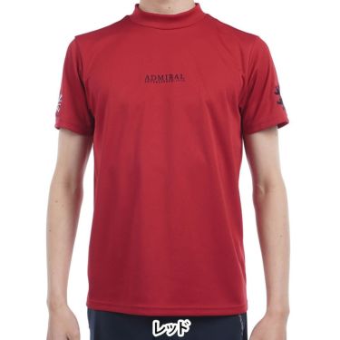 アドミラル Admiral　メンズ フラッグ 半袖 モックネックシャツ ADMA516　2025年モデル 詳細11