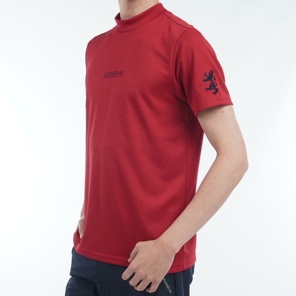 アドミラル Admiral　メンズ フラッグ 半袖 モックネックシャツ ADMA516　2025年モデル 詳細13