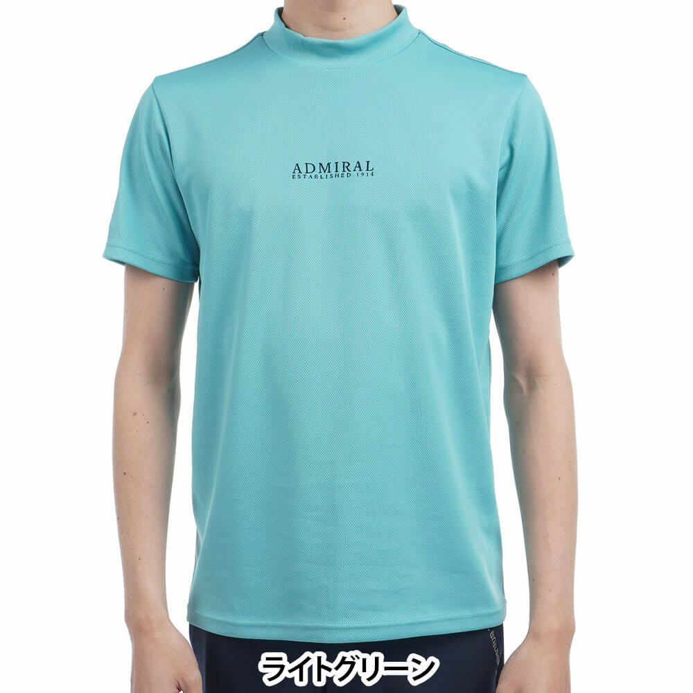 アドミラル Admiral　メンズ フラッグ 半袖 モックネックシャツ ADMA516　2025年モデル 詳細17
