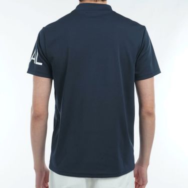 アドミラル Admiral　メンズ CARAT ビッグロゴ 半袖 モックネックシャツ ADMA518　2025年モデル 詳細9