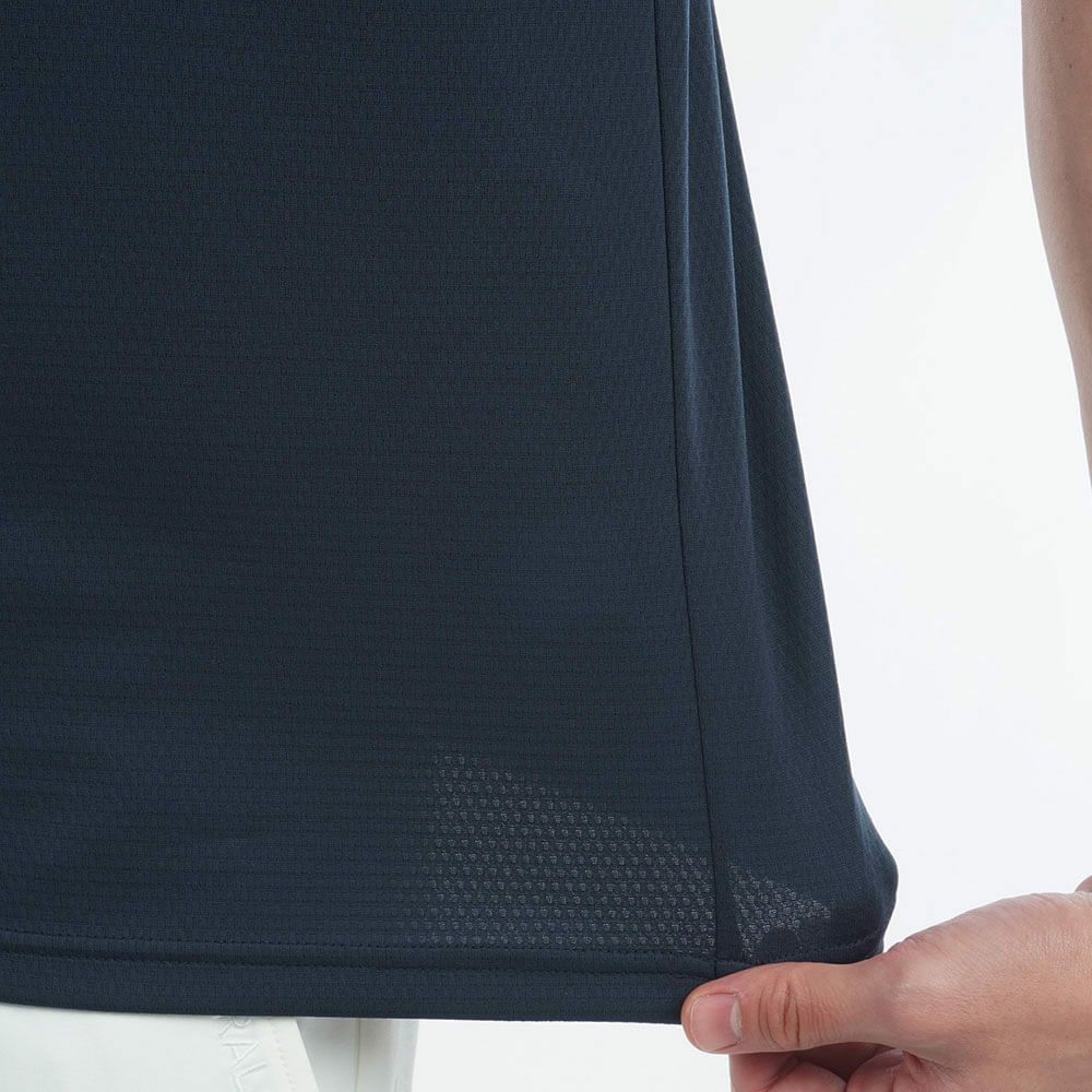 アドミラル Admiral　メンズ CARAT ビッグロゴ 半袖 モックネックシャツ ADMA518　2025年モデル 詳細13