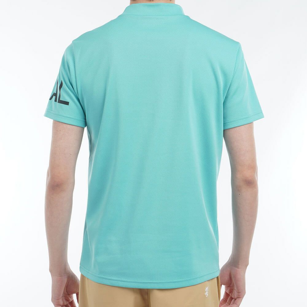 アドミラル Admiral　メンズ CARAT ビッグロゴ 半袖 モックネックシャツ ADMA518　2025年モデル 詳細18