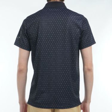 アドミラル Admiral　メンズ モノグラムプリント スパッシー 半袖 ポロシャツ ADMA526　2025年モデル 詳細6