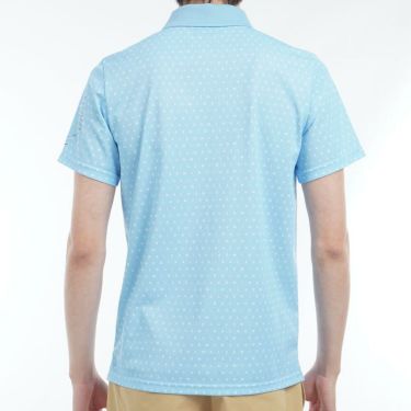 アドミラル Admiral　メンズ モノグラムプリント スパッシー 半袖 ポロシャツ ADMA526　2025年モデル 詳細13