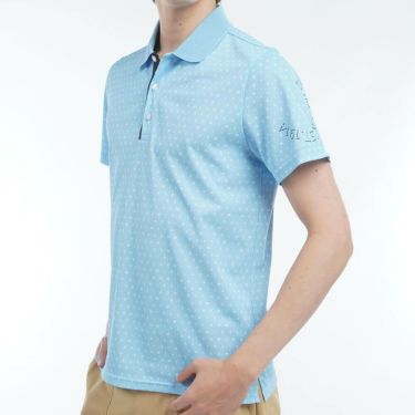 アドミラル Admiral　メンズ モノグラムプリント スパッシー 半袖 ポロシャツ ADMA526　2025年モデル 詳細14