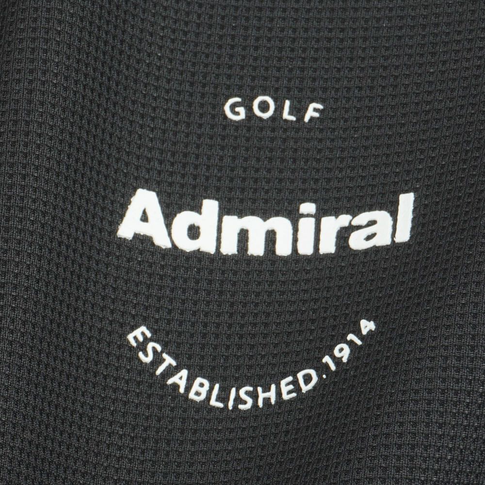 アドミラル Admiral　レディース ミニワッフル エンボスロゴ 半袖 モックネックシャツ ADLA506　2025年モデル 詳細12