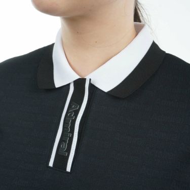 アドミラル Admiral　レディース ロゴジャガード 半袖 ポロシャツ ADLA508　2025年モデル 詳細8