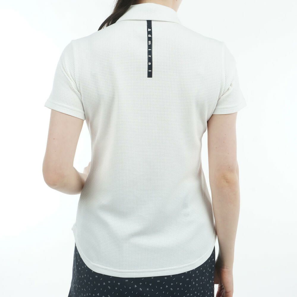 アドミラル Admiral　レディース 接触冷感 ワンポイント 半袖 ポロシャツ ADLA525　2025年モデル 詳細3