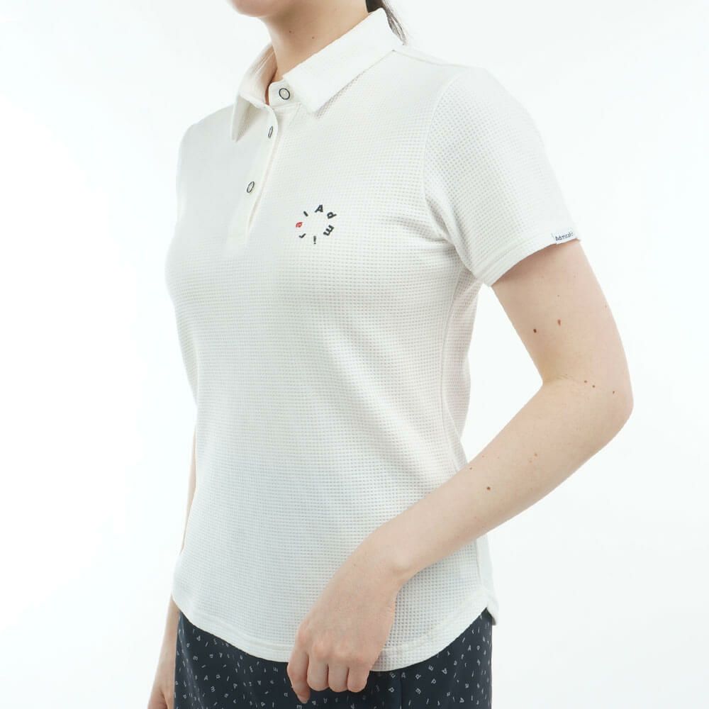 アドミラル Admiral　レディース 接触冷感 ワンポイント 半袖 ポロシャツ ADLA525　2025年モデル 詳細4